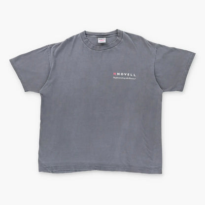 Vintage Tech Novell NetWare 4.x Software Faded USA Made Tee (XL) *Aubany Vintage Sole Melbourne