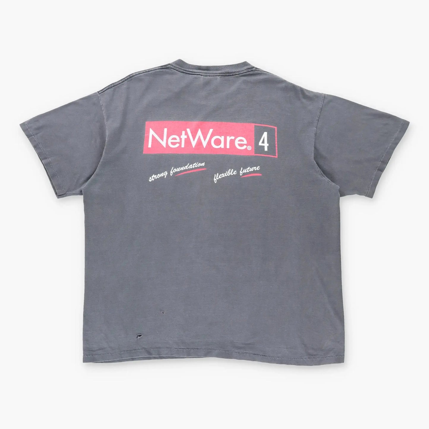 Vintage Tech Novell NetWare 4.x Software Faded USA Made Tee (XL) *Aubany Vintage Sole Melbourne