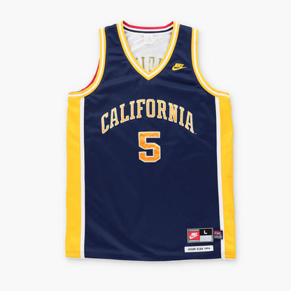 Vintage California Golden Bears 1994 Jason Kidd NIKE Reversible Berkeley Basketball Jersey (L)