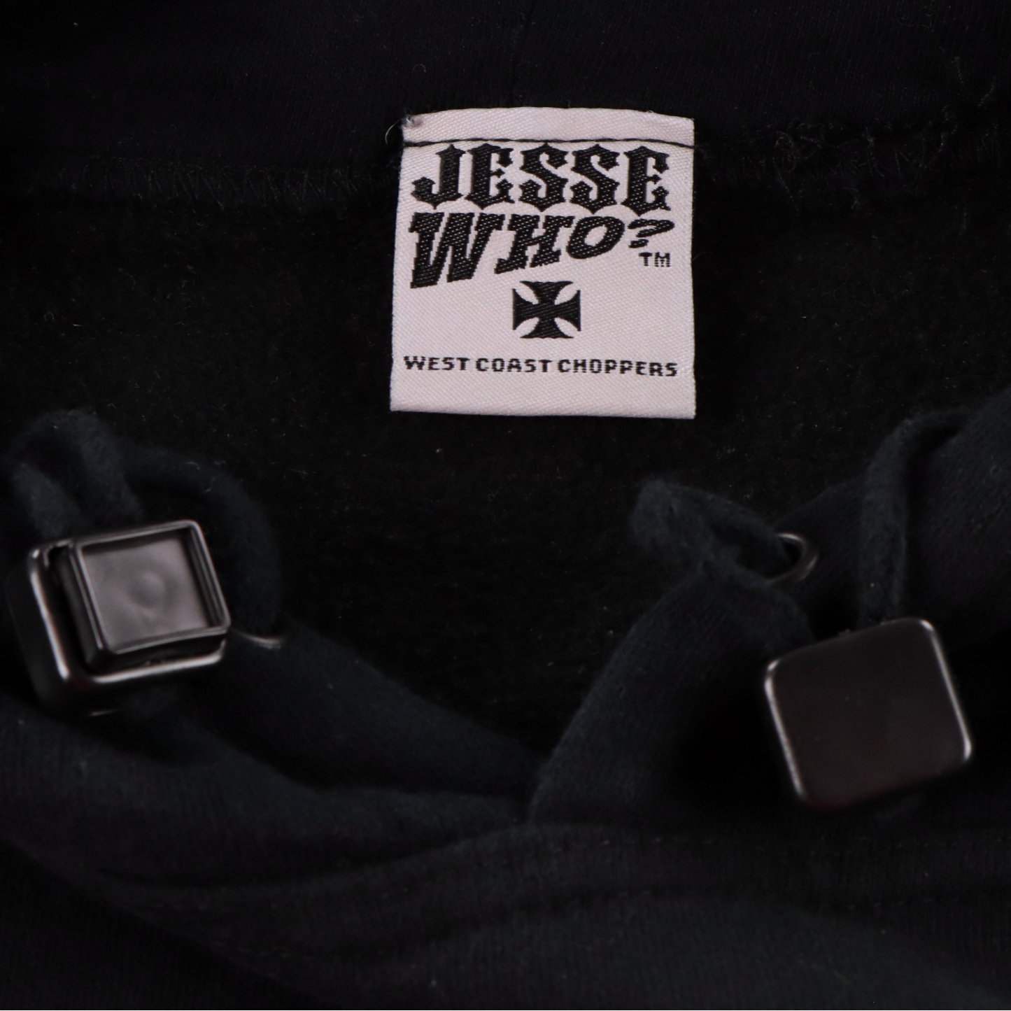West Coast Choppers JESSE WHO Black & Red Hoodie Sweatshirt (XXL)