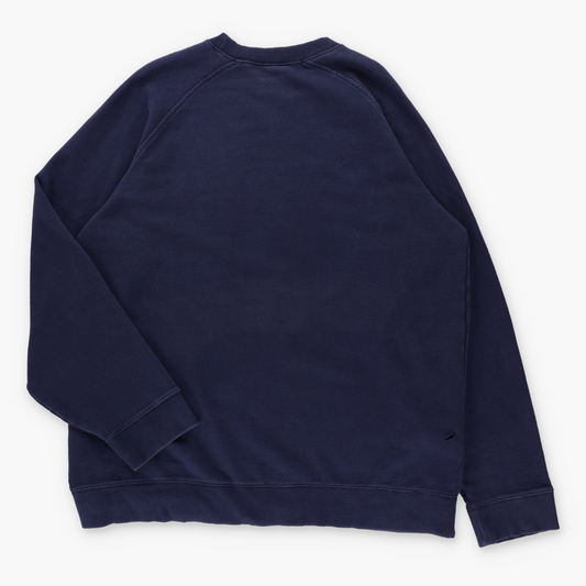 TIMBERLAND Weathergear Navy & Yellow Logo Sweatshirt (XL-XXL TALL)
