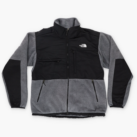 THE NORTH FACE Black & Grey 'Denali' Fleece Jacket (L)