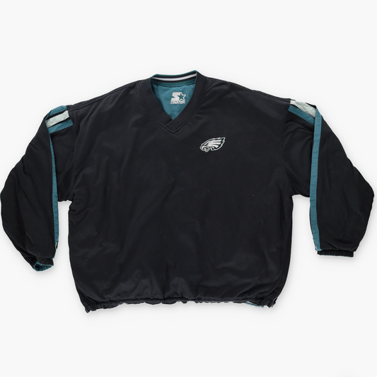 NFL 'Pro Line' Philadelphia Eagles Reversible Windbreaker Pullover (XL-XXL)