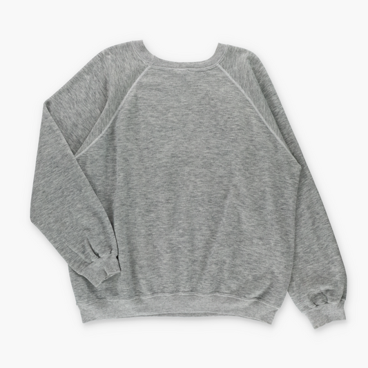 Michigan State Rose Bowl 80's USA Made HANES Heather Grey Sweatshirt (XL)