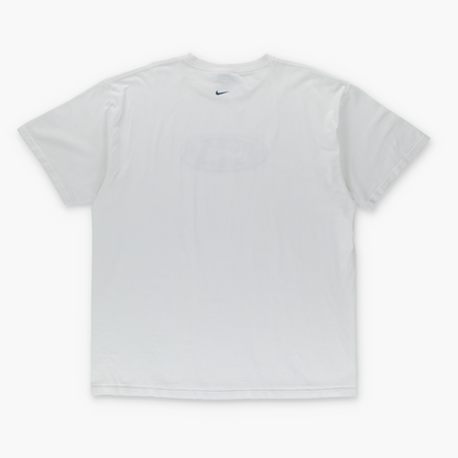 NIKE Y2K Centre Swoosh Oval Logo White Tee (XL-XXL)