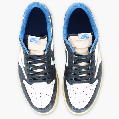NIKE Air Jordan 1 x Travis Scott Cactus Jack Fragment Design Low Sneakers (12)