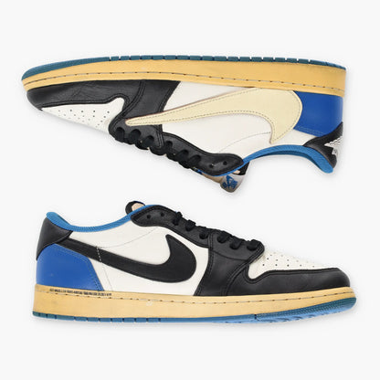 NIKE Air Jordan 1 x Travis Scott Cactus Jack Fragment Design Low Sneakers (12)