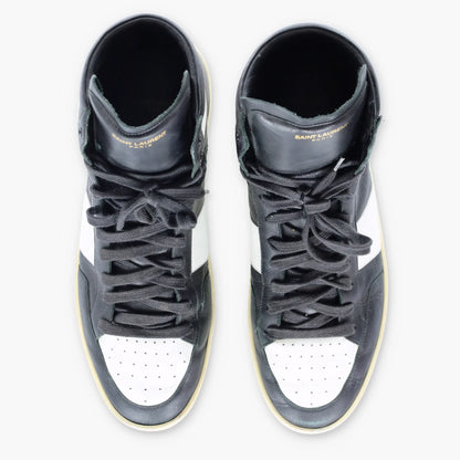 SAINT LAURENT Court Classic SL/10H Italian Made High-Top Sneakers (46.5)
