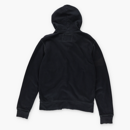 TRUE RELIGION Stitching Detail Horseshoe Logo Hoodie Sweatshirt (XL)
