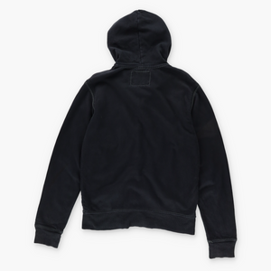 TRUE RELIGION Stitching Detail Horseshoe Logo Hoodie Sweatshirt (XL)