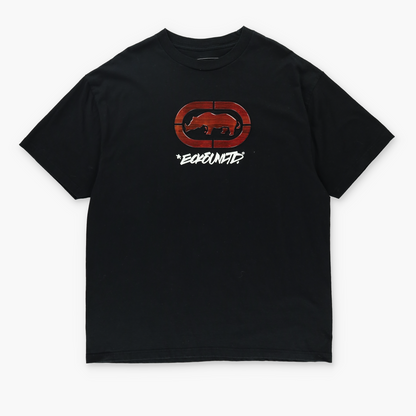 ECKO UNLTD Y2K Rhino 3D Puff Logo Patch T-Shirt (XXL)