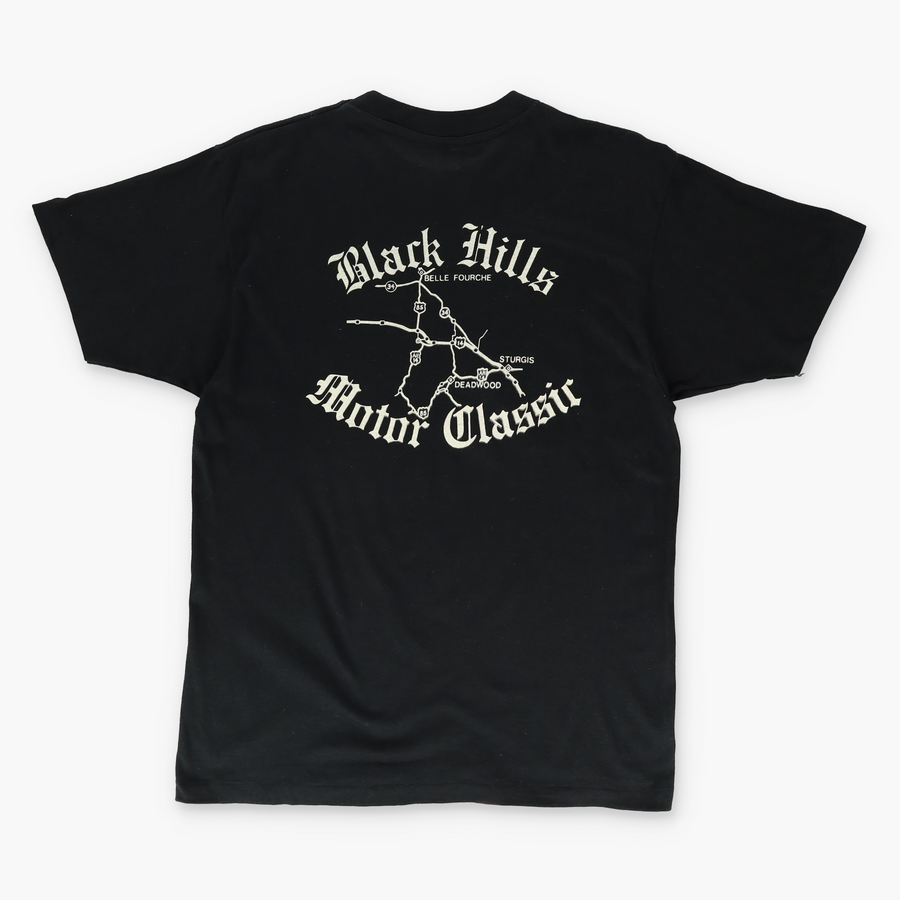 HARLEY DAVIDSON 80's Black Hills 50/50 USA Made Tee (M-L)