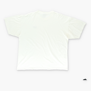 REEBOK White & Black Embroidered Classic Logo Tee (XL-XXL)