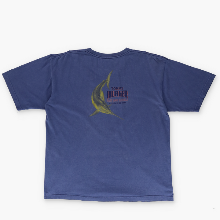 TOMMY HILFIGER Bait & Tackle Swordfish Fishing Tee (XL)