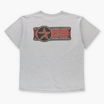 Vintage NIKE Team Houston Astros National League MLB Centre Swoosh Grey T-Shirt (L-XL) Vintage Sole Melbourne