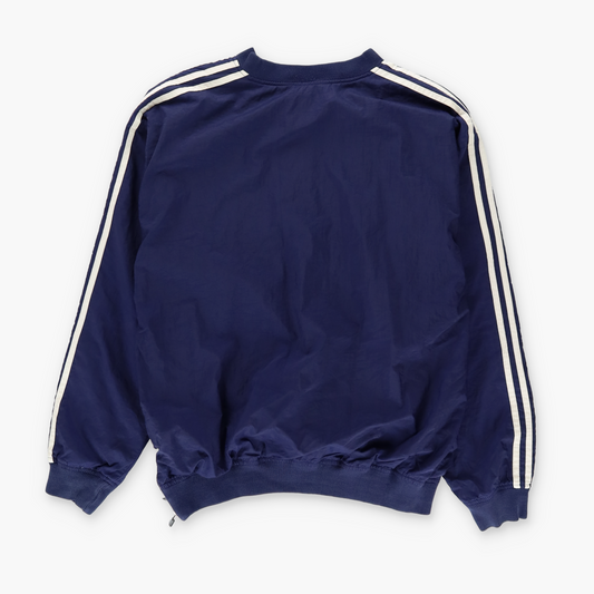 ADIDAS 3-Stripe Logo Lined Pop Over Windbreaker (S-M)