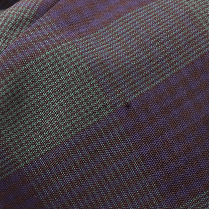 PENDLETON Green & Blue Plaid Lined Pull Over Sweatshirt USA Made (L)