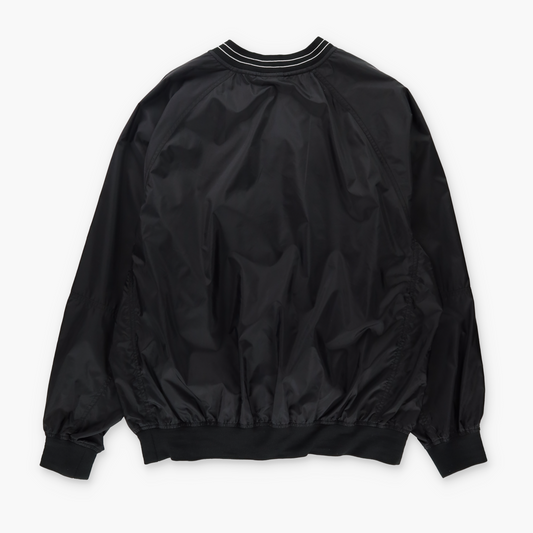 NIKE Centre Swoosh Black & White V-Neck Pull Over (L-XL)