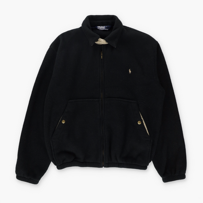 RALPH LAUREN POLO Black Fleece 'Bi-Swing' Harrington Jacket USA Made (M)