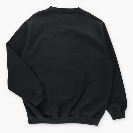 Vintage 1998 U.S. Open The Olympic Club Faux Suede Embroidered Patch Black Golf Sweatshirt Canadian Made (XL) ***COCO Vintage Sole Melbourne