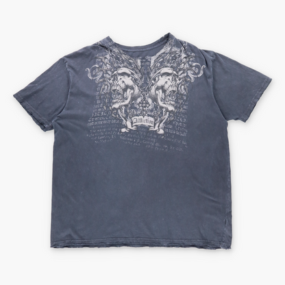 Vintage AFFLICTION Y2K Distressed USA Made T-Shirt *Aubs Vintage Sole Melbourne