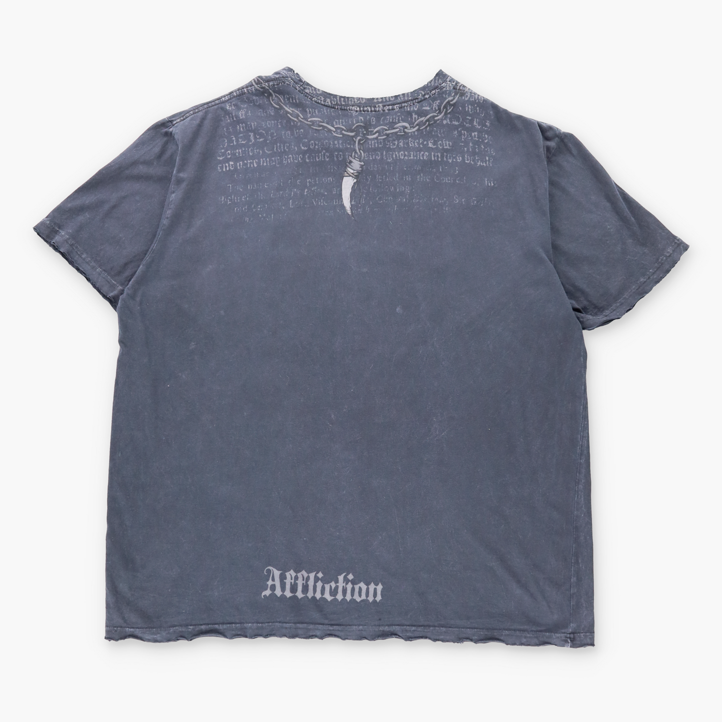 Vintage AFFLICTION Y2K Distressed USA Made T-Shirt *Aubs Vintage Sole Melbourne