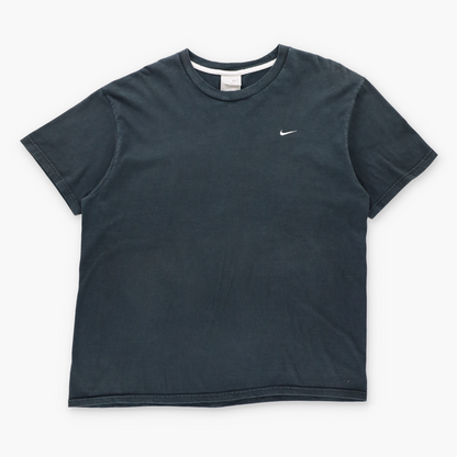 Vintage NIKE Embroidered Swoosh Logo Black T-Shirt (XL) ***COCO Vintage Sole Melbourne