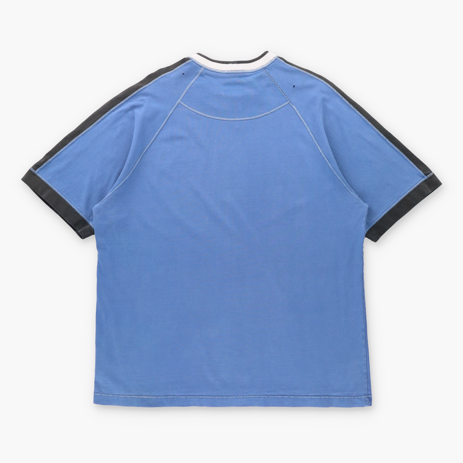 Vintage 90s NIKE Embroidered Centre Swoosh Logo Blue T-Shirt (XL) ***COCO Vintage Sole Melbourne