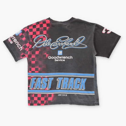 NASCAR Dale Earnhardt 'Intimidator' All Over Print Racing T-Shirt (XL)