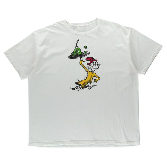 Vintage 1994 Dr Suess 'Green Eggs N Ham' White T-Shirt (XXXL)