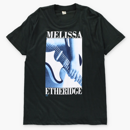 Vintage 1992 MELISSA ETHERIDGE 'Never Enough' Tour Black Single Stitch USA Made Tee (L-XL TALL)