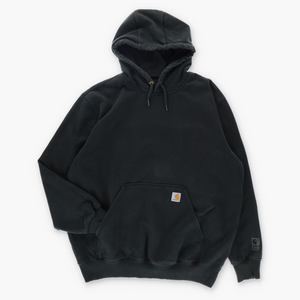 CARHARTT 'Original Fit' Heavyweight Black Hoodie Sweatshirt (XL)