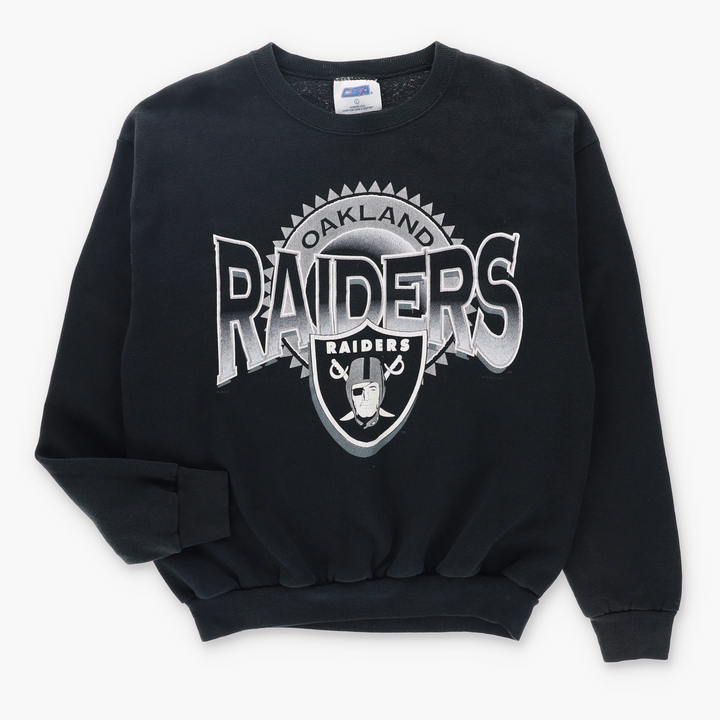 NFL Oakland Raiders 1996 Black Sweatshirt USA Made (M)