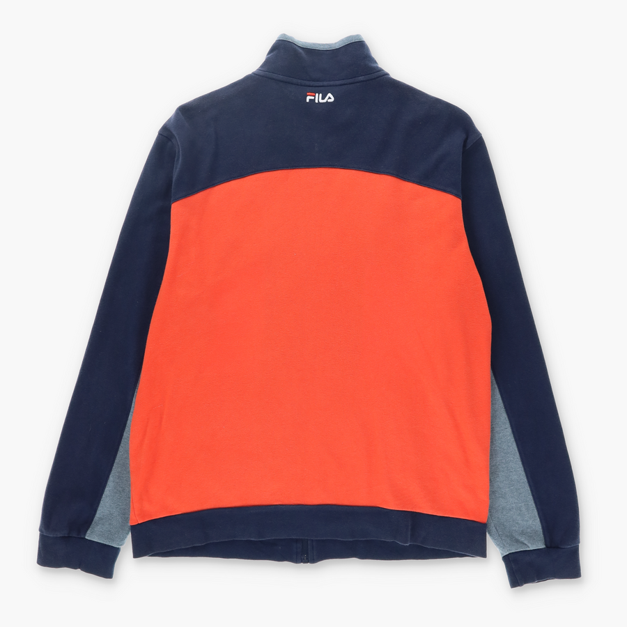 FILA Italy "Italia Athletic" Colour Block Full Zip Sweatshirt (M-L)