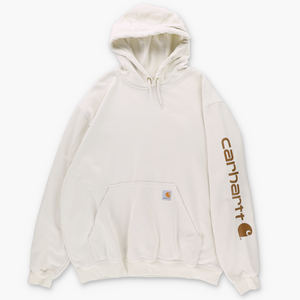 CARHARTT 'Loose Fit' Vanilla White Hoodie Sweatshirt (L-XL)