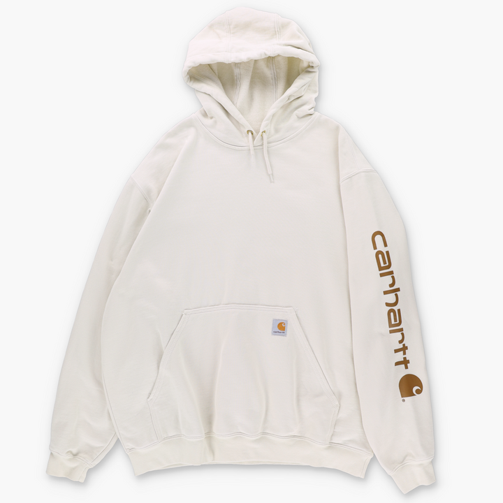 CARHARTT 'Loose Fit' Vanilla White Hoodie Sweatshirt (L-XL)