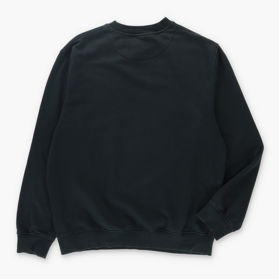 NIKE Classic Swoosh Logo Black Sweatshirt (L)