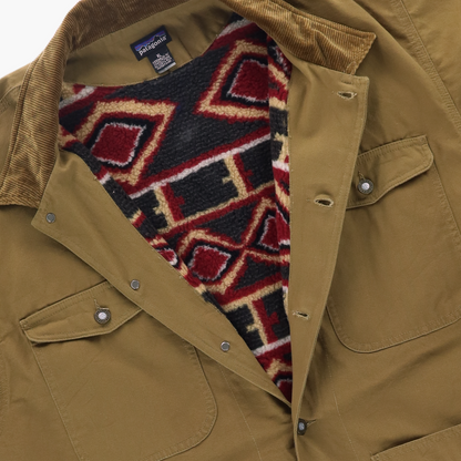 PATAGONIA 90s 'Nuevo Range' 27051 Aztec Blanket Lined Coat (XL)