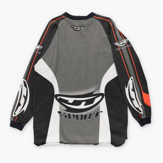JT Paintball 'Rave 500' 90s Cotton Long Sleeve Sport Jersey T-Shirt (L)