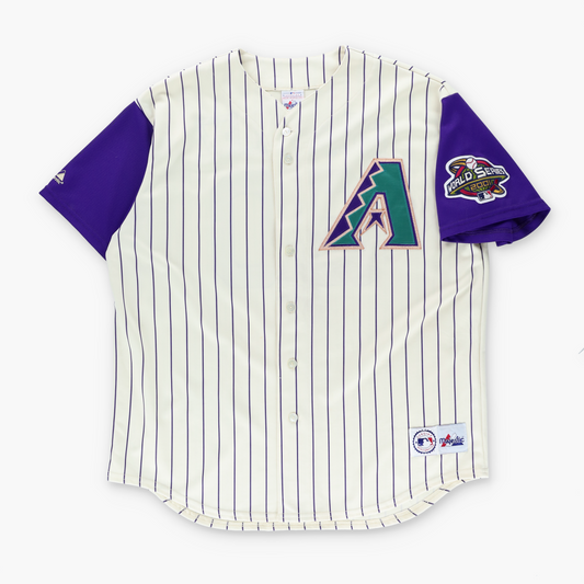 MLB Arizona Diamondbacks #20 Luis Gonzalez MAJESTIC USA Made Baseball Jersey (XL)