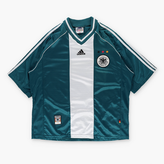 Vintage Germany 1998-2000 ADIDAS Away Soccer Jersey England Made (XL)