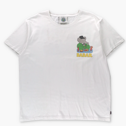 ROWING BLAZERS X BABAR Graphic Elephant Cartoon T-Shirt (XL)