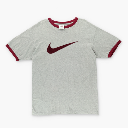 NIKE Vintage Large Swoosh Logo T-Shirt (M)