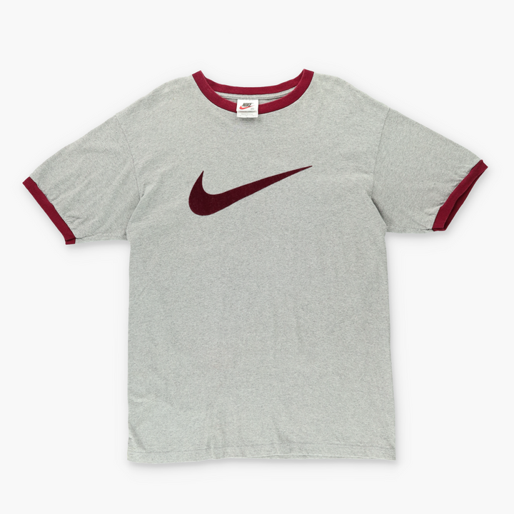 NIKE Vintage Large Swoosh Logo T-Shirt (M)