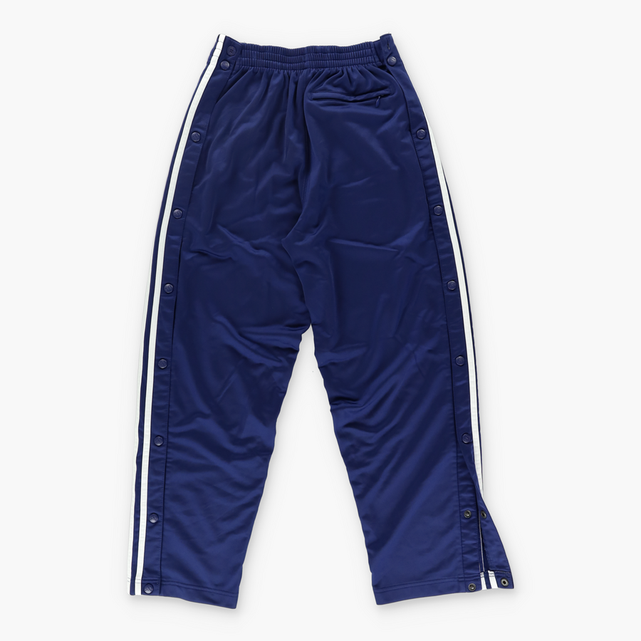 ADIDAS 3-Stripe Navy Blue Tear Away Track Pants (S)