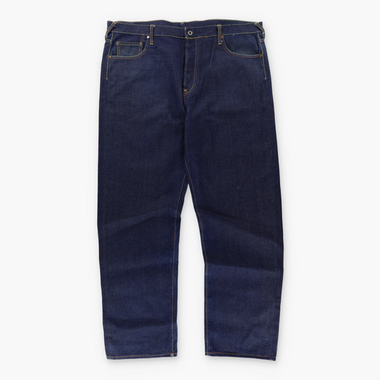 RMC RED MONKEY Embroidered Samurai Y2K Jeans (42)