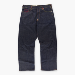 RMC RED MONKEY "Let It Bee!" Embroidered Y2K Jeans (40)