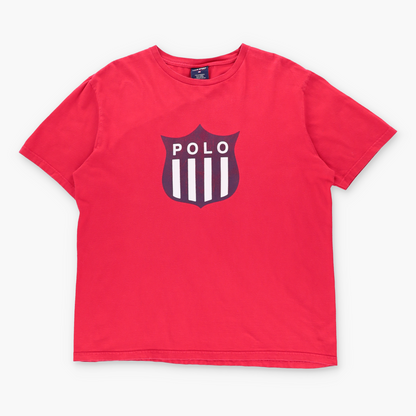 Vintage POLO SPORT By Ralph Lauren Centre Red Logo T-Shirt (L) Vintage Sole Melbourne
