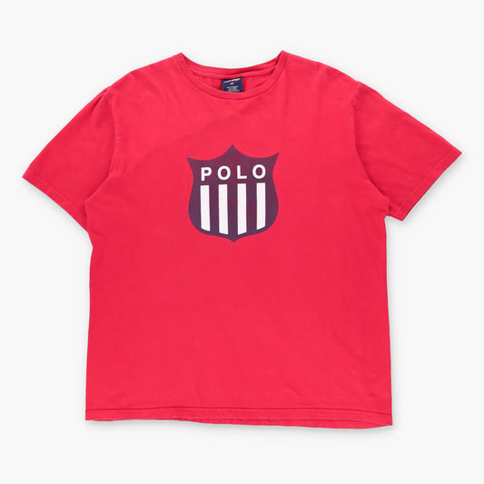Vintage POLO SPORT By Ralph Lauren Centre Red Logo T-Shirt (L)