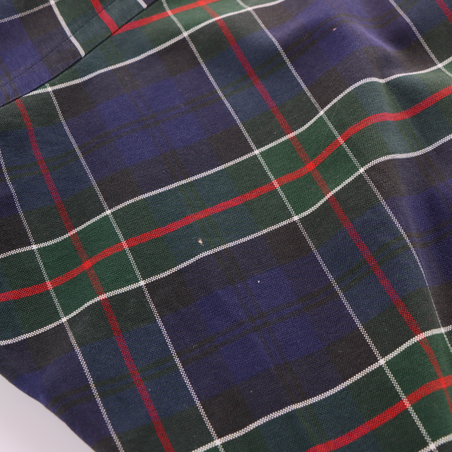 RALPH LAUREN Button Down Blue Plaid Embroidered Logo Big Shirt (XL-XXL)